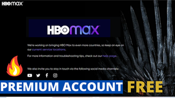 HBO max Premium Account Free Updated 27th April