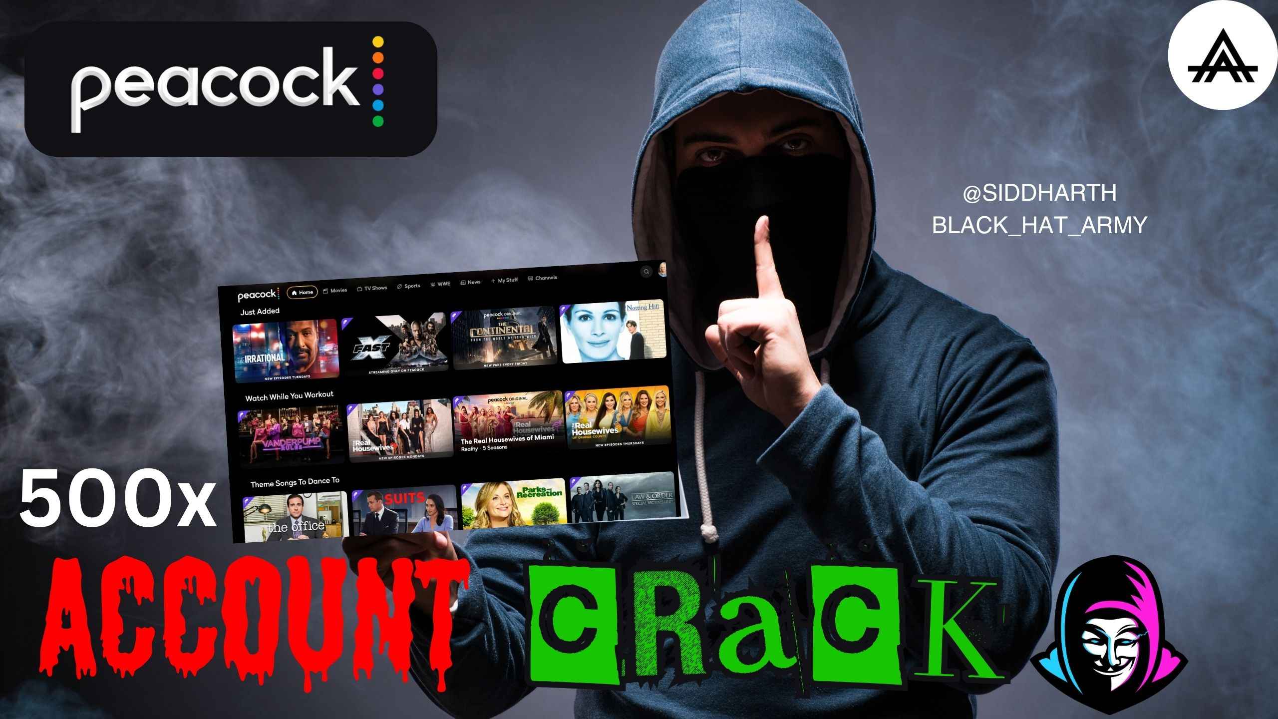 Peacock TV Premium Account Free 101% working