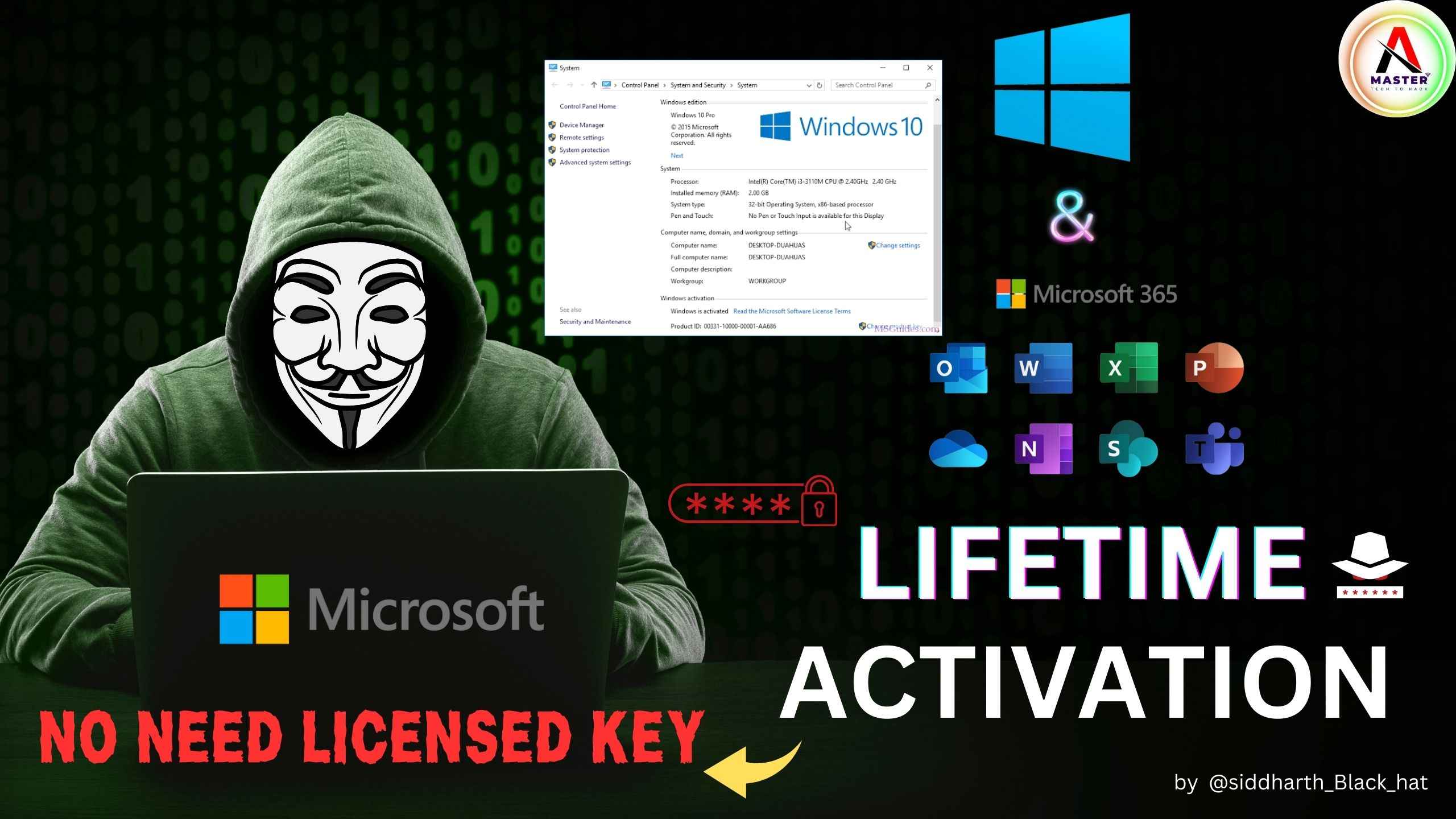 How to Activate Microsoft Office & Windows For Lifetime 2024
