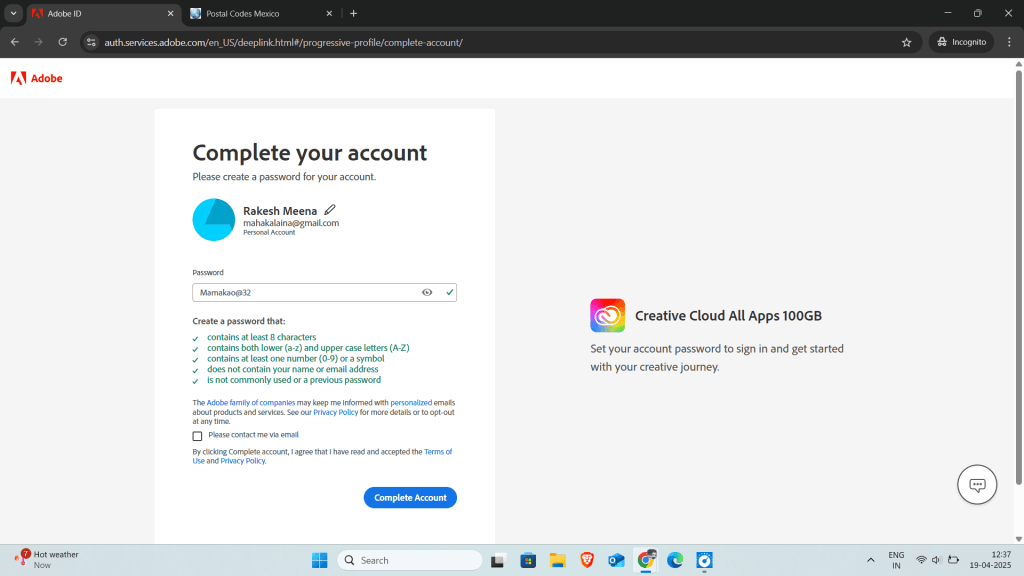 Free Adobe CC Account 2025 | 100% Working 2