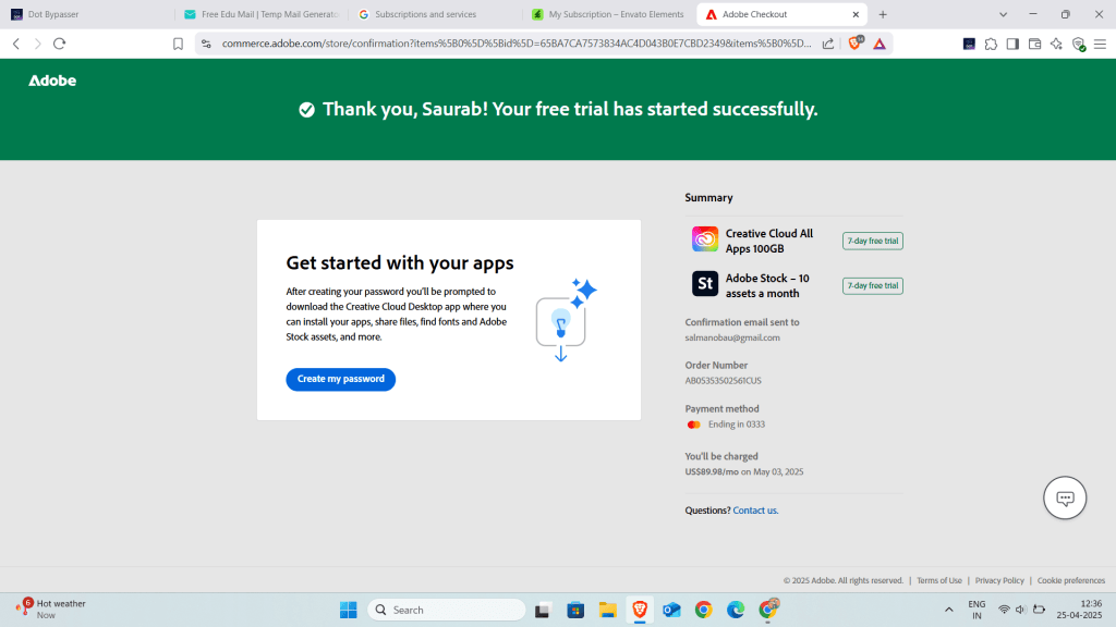 Free Adobe CC Account 2025 | 100% Working 6