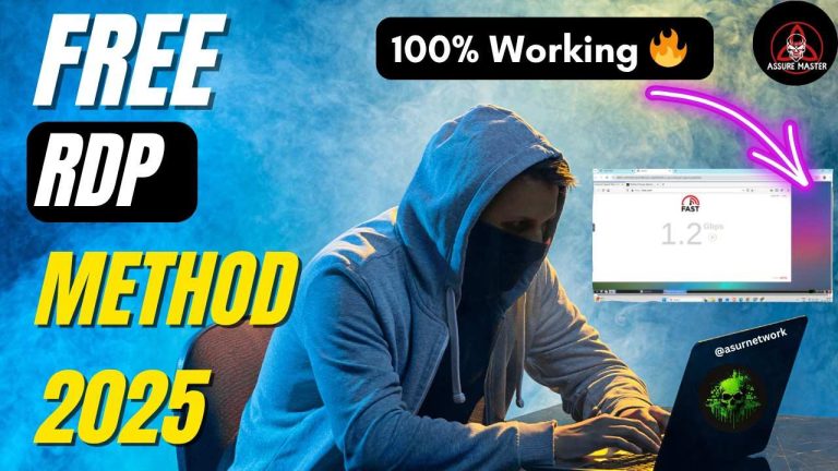 Free RDP 2025 Method (Without Credit card ) Step by Step ~