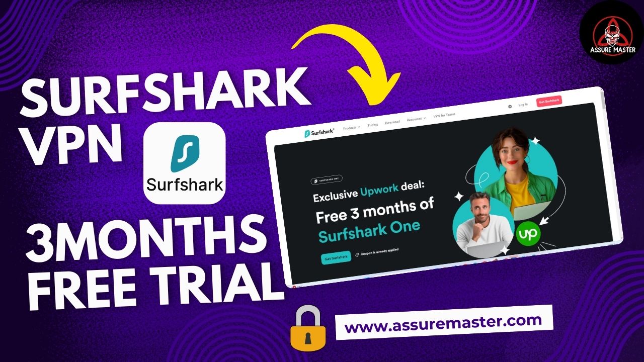 Surfshark VPN 90 Days Free Trial Link 100 % Working